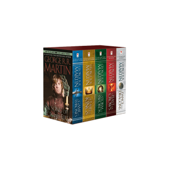George R R Martins A Game Of Thrones 5 Book Boxed Set Song Of Ice And Fire Series A Game Of Thrones A Clash Of Kings A Storm Of Swords A Feast For Crows And A Dance With Dragons