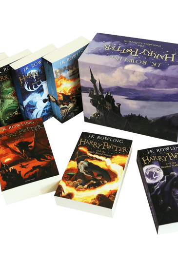 Harry Potter The Complete Collection 7 Books Set Collection J K Rowling